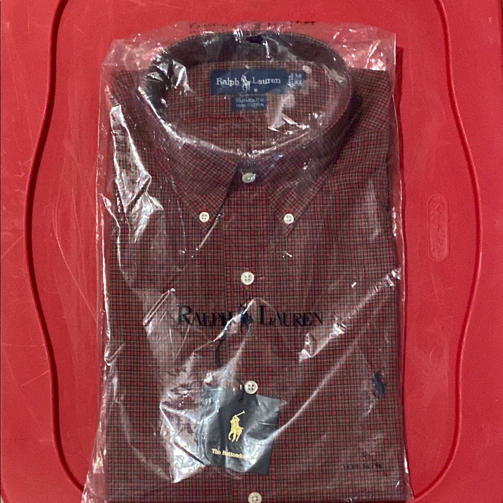Ralph Lauren Men's Red Shirt